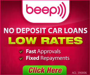 Low car loan rates banner ad
